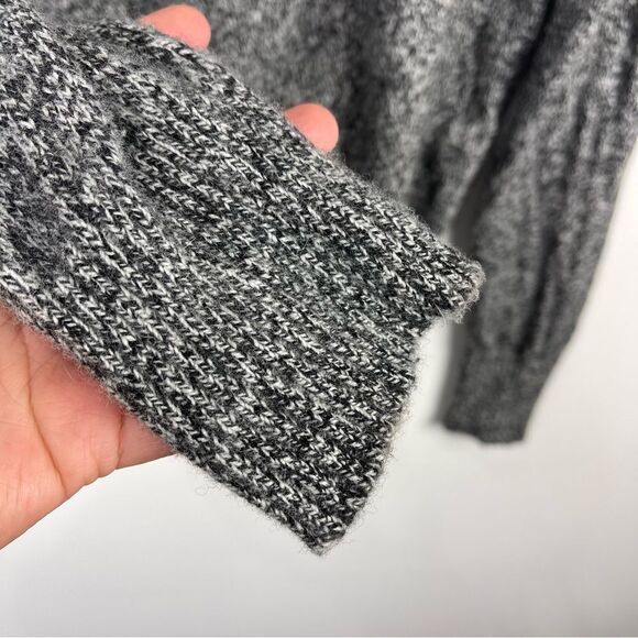 J. Crew Rugged Merino Wool Heather Crewneck Sweater Long Sleeve Men's Large - Picture 5 of 8